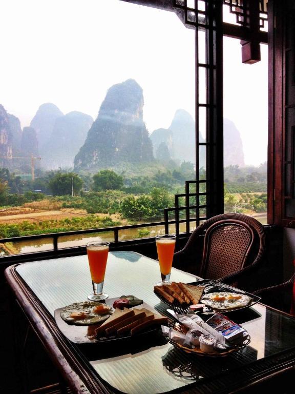 Yangshuo Leisure Tea Lodge Exteriör bild