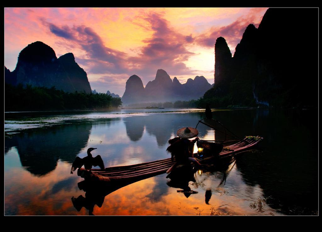 Yangshuo Leisure Tea Lodge Exteriör bild