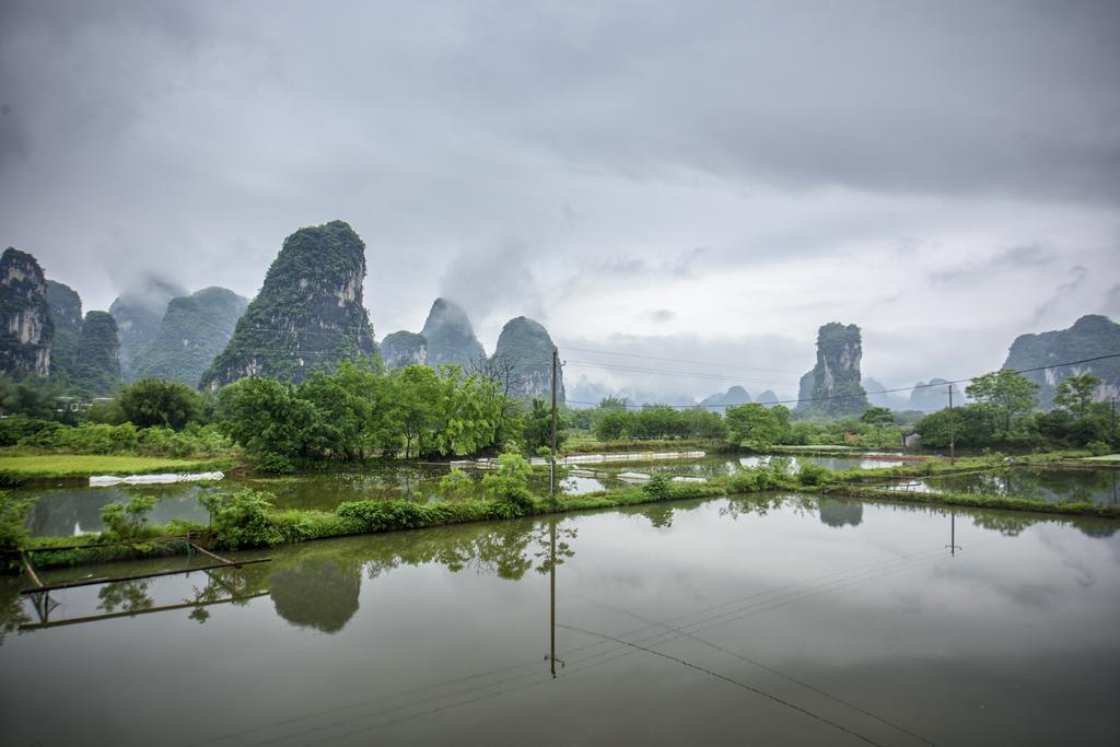 Yangshuo Leisure Tea Lodge Exteriör bild