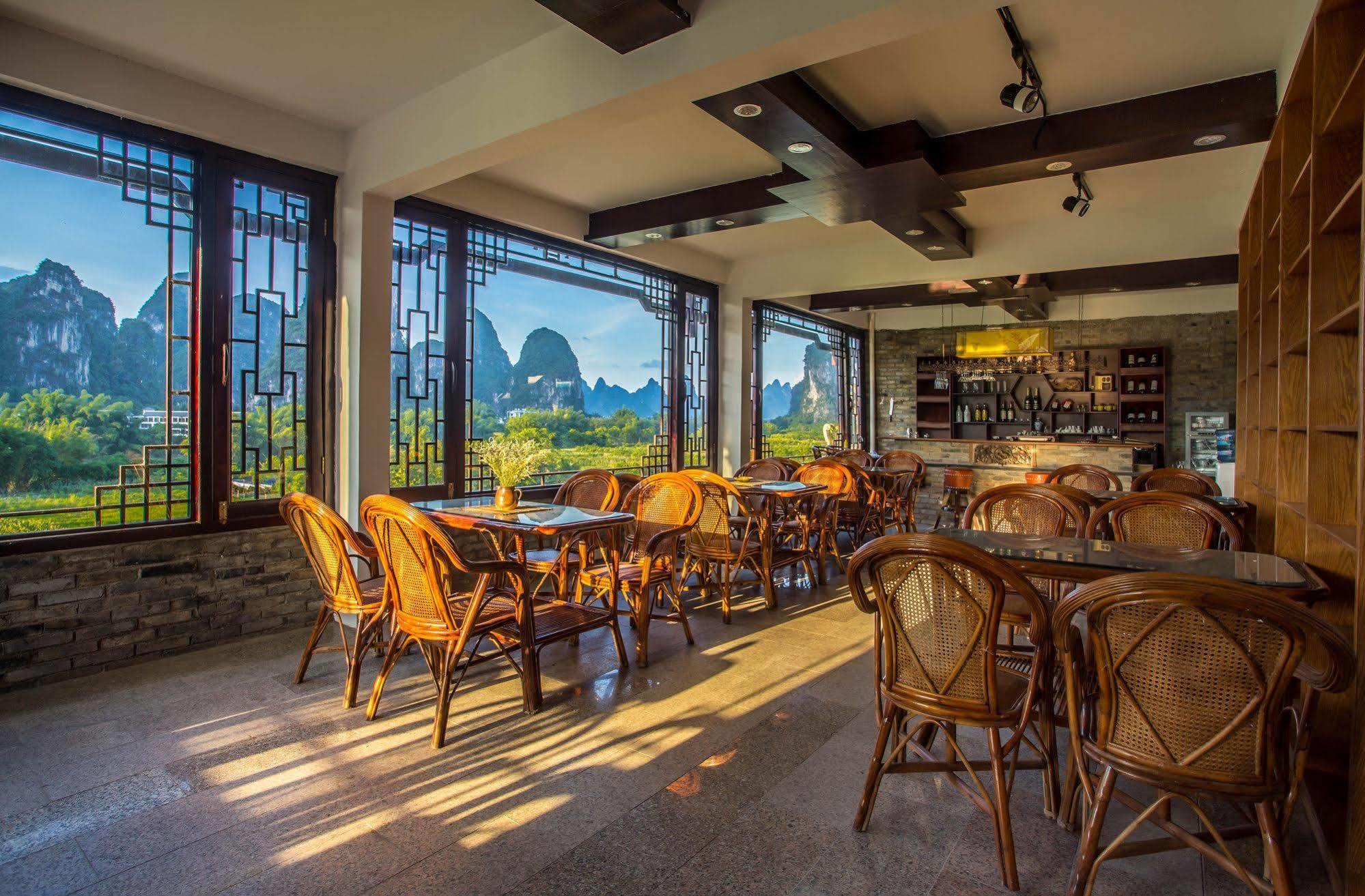 Yangshuo Leisure Tea Lodge Exteriör bild