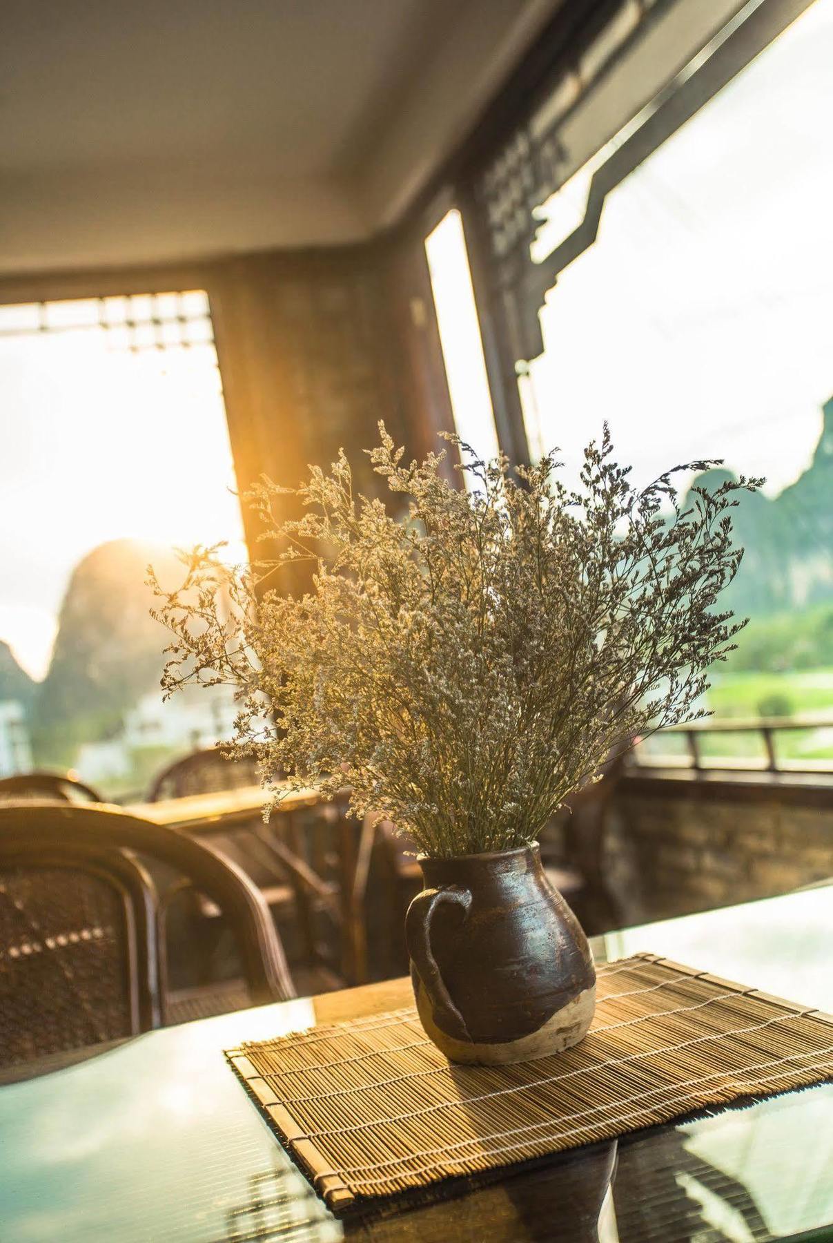 Yangshuo Leisure Tea Lodge Exteriör bild