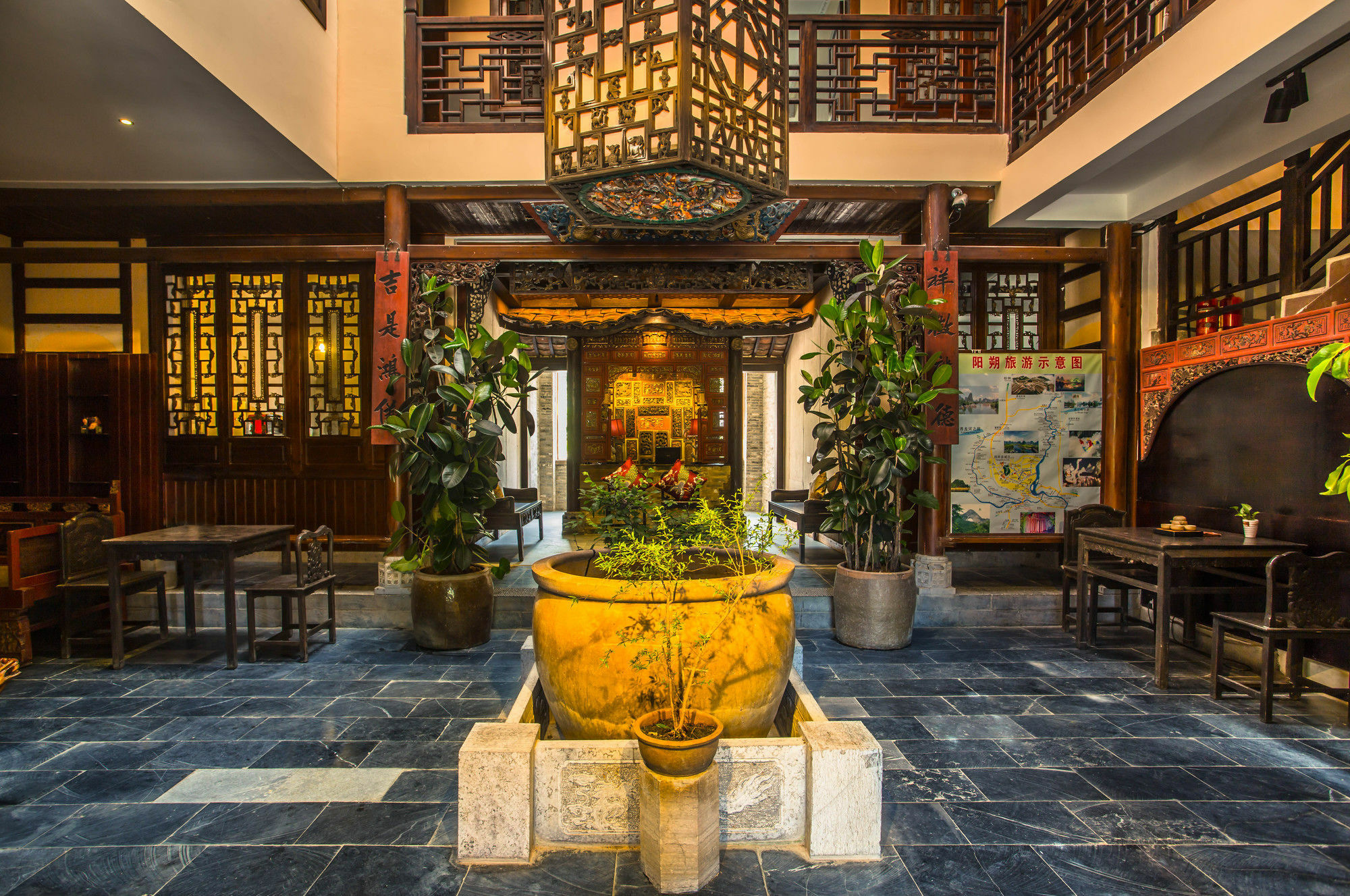 Yangshuo Leisure Tea Lodge Exteriör bild