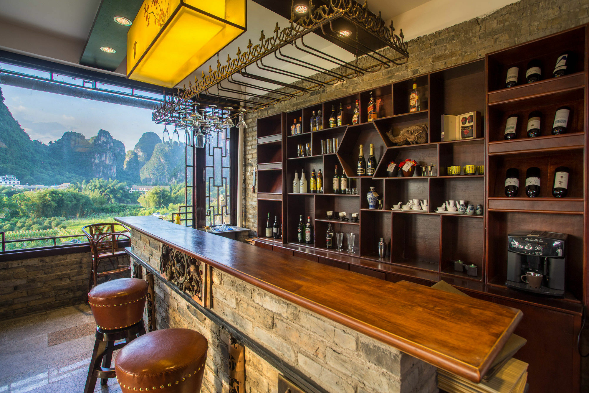 Yangshuo Leisure Tea Lodge Exteriör bild